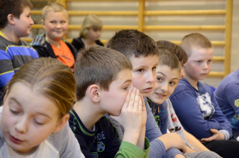 Pierwszy dzień wiosny w SP numer 8