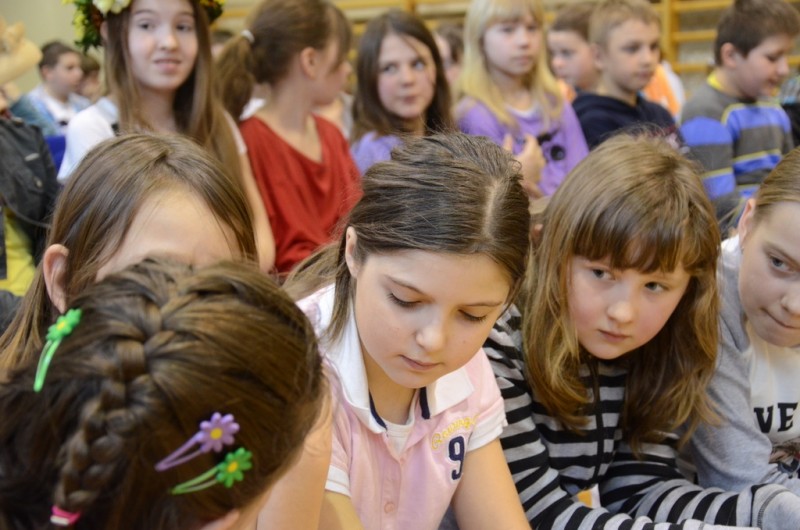 Pierwszy dzień wiosny w SP numer 8