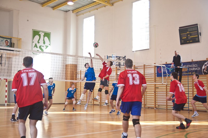 Turniej siatkówki mężczyzn w PWSZ