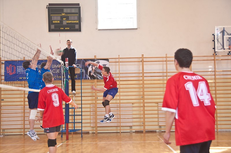 Turniej siatkówki mężczyzn w PWSZ
