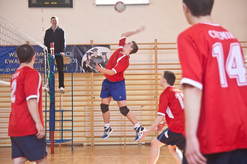 Turniej siatkówki mężczyzn w PWSZ