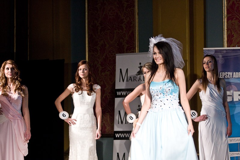 Miss Polski regionu - suknie ślubne