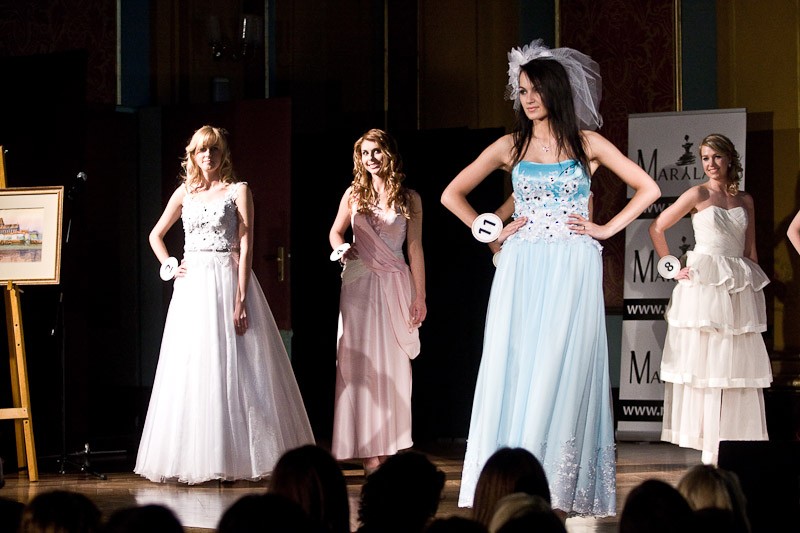 Miss Polski regionu - suknie ślubne