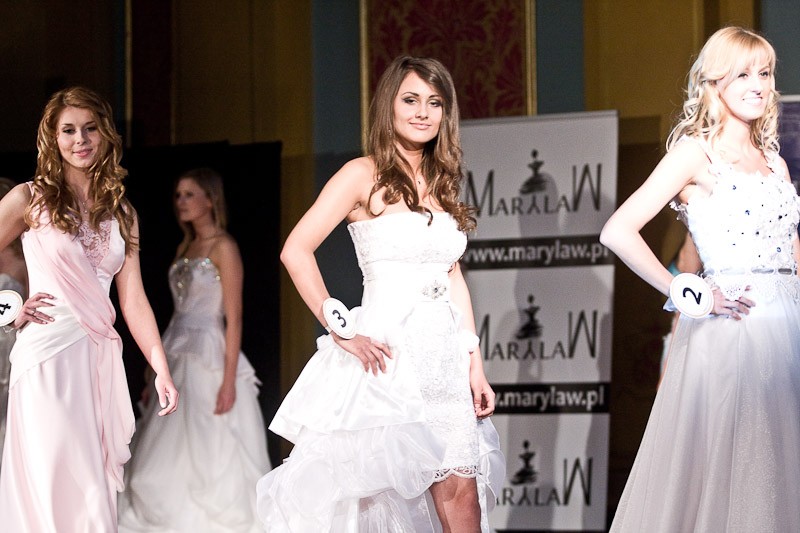 Miss Polski regionu - suknie ślubne