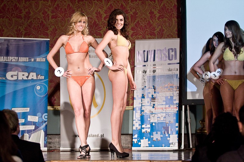 Miss Polski regionu - stroje kąpielowe