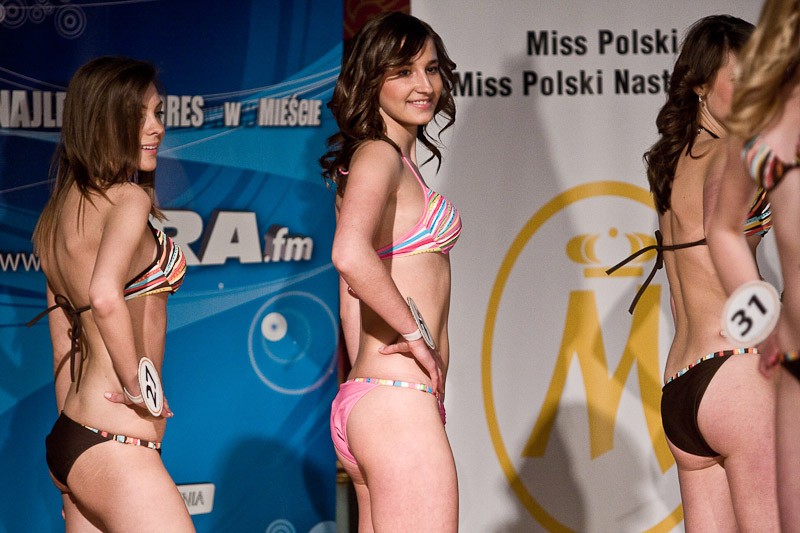 Miss Polski regionu - stroje kąpielowe
