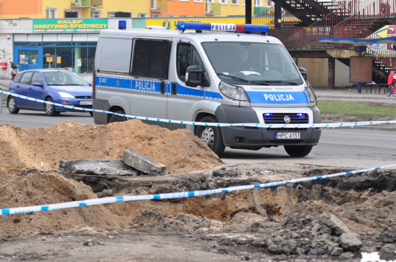 Niewybuch z II wojny światowej przy krajowej „jedynce”