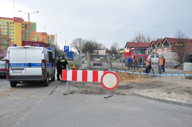 Niewybuch z II wojny światowej przy krajowej „jedynce”