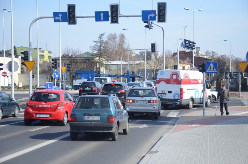 Skrzyżowanie zakorkowane! Miejski Zarząd Dróg radzi je omijać