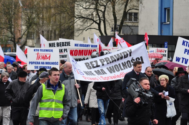 Włocławianie w obronie TV TRWAM