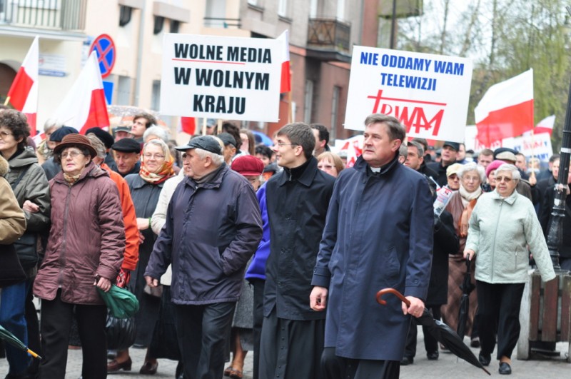 Włocławianie w obronie TV TRWAM