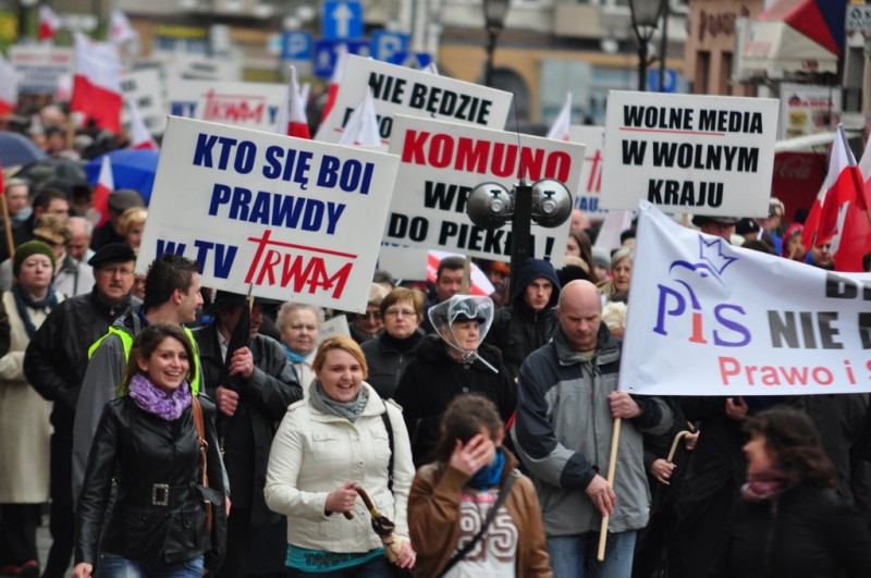 Włocławianie w obronie TV TRWAM