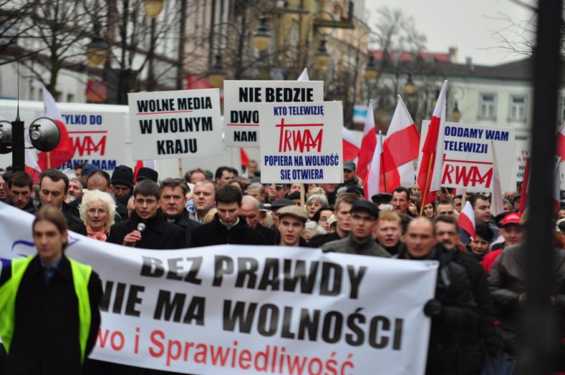 Włocławianie w obronie TV TRWAM