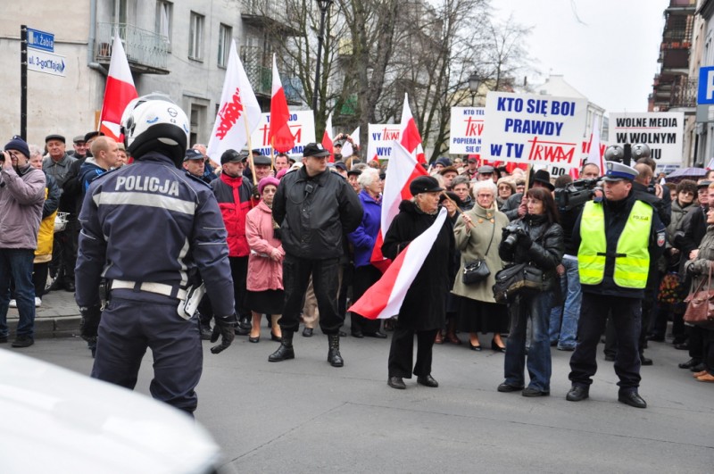 Włocławianie w obronie TV TRWAM