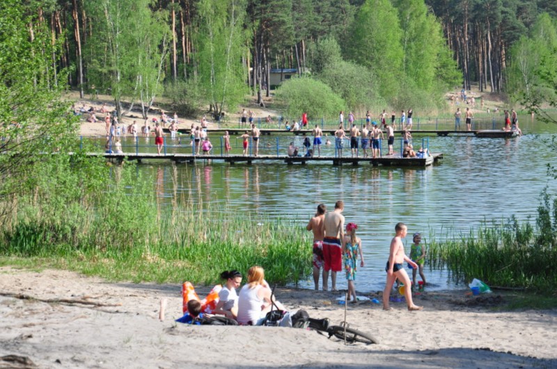 Lipiec w maju! Tłumy na włocławskich plażach