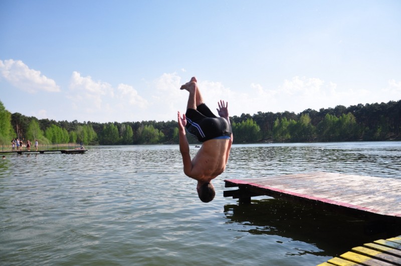Lipiec w maju! Tłumy na włocławskich plażach
