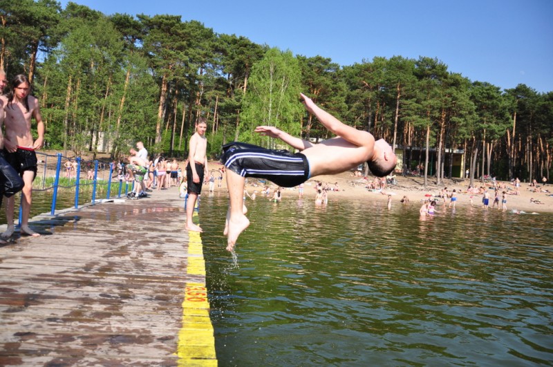 Lipiec w maju! Tłumy na włocławskich plażach