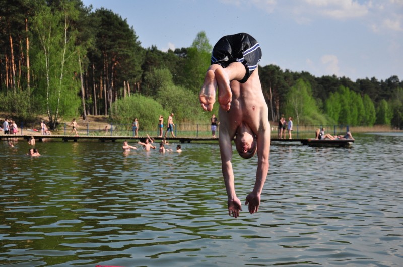 Lipiec w maju! Tłumy na włocławskich plażach