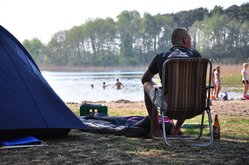 Lipiec w maju! Tłumy na włocławskich plażach