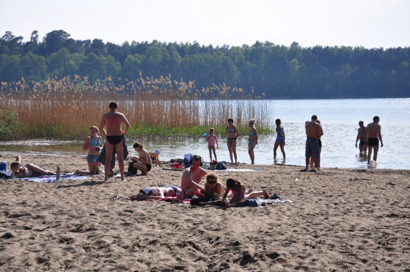 Lipiec w maju! Tłumy na włocławskich plażach