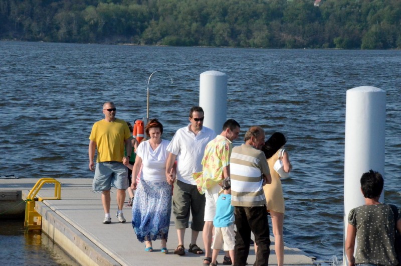 Żaglówki, grill i narty wodne, tak było na włocławskiej przystani