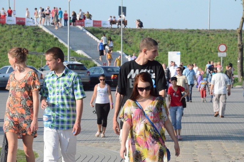 Żaglówki, grill i narty wodne, tak było na włocławskiej przystani