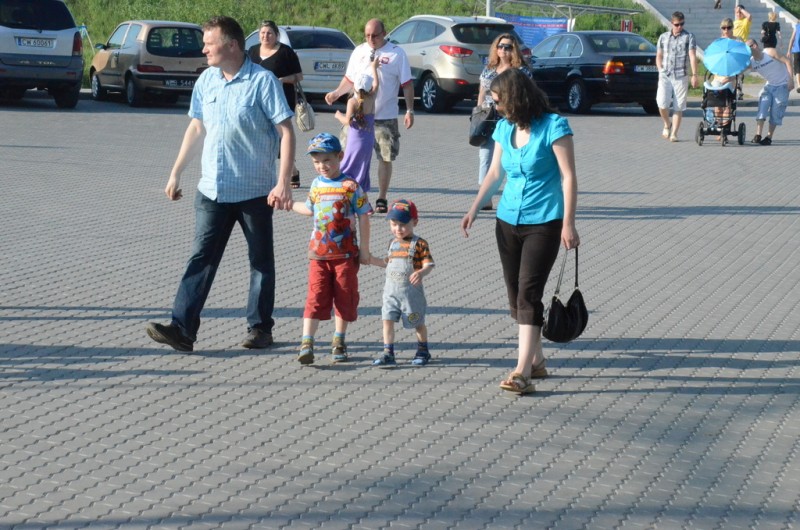 Żaglówki, grill i narty wodne, tak było na włocławskiej przystani