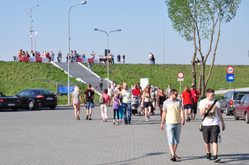 Żaglówki, grill i narty wodne, tak było na włocławskiej przystani