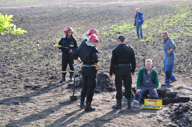 Rozerwany gazociąg! Ewakuowano mieszkańców, droga 67 do Lipna zablokowana.