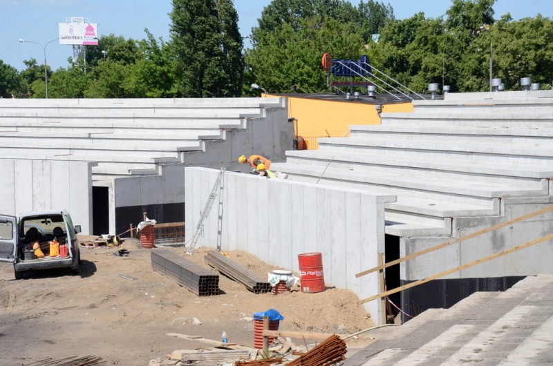 Zobacz jak powstaje stadion za ponad 33 miliony