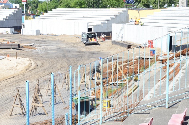Zobacz jak powstaje stadion za ponad 33 miliony
