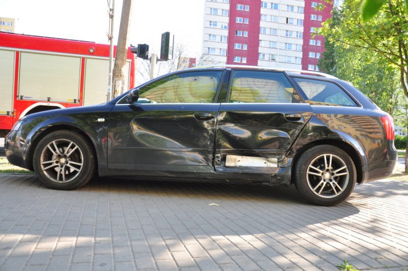 Groźny wypadek na skrzyżowaniu Kaliskiej i Zbiegniewskiej