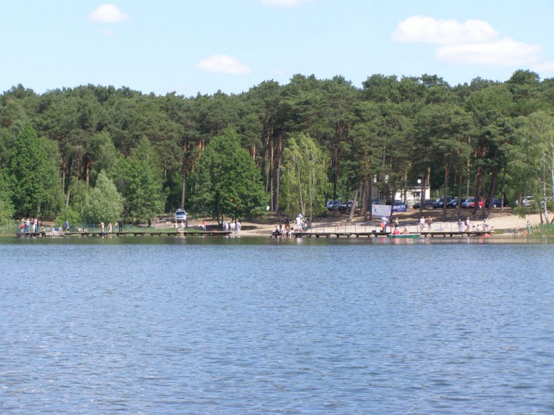 Sprzątanie jeziora Czarnego