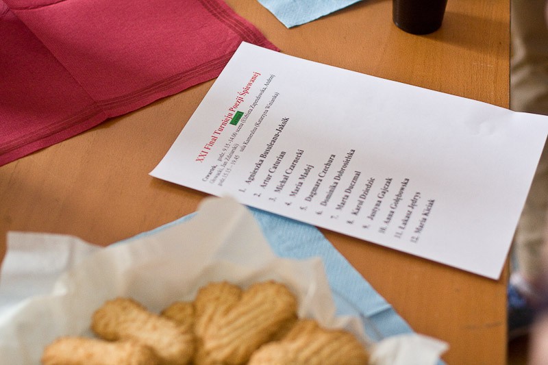 Warsztaty finalistów Turnieju Poezji Śpiewanej