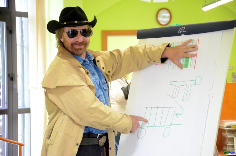 Chuck Norris w towarzystwie włocławian