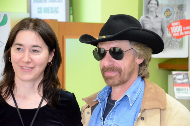 Chuck Norris w towarzystwie włocławian