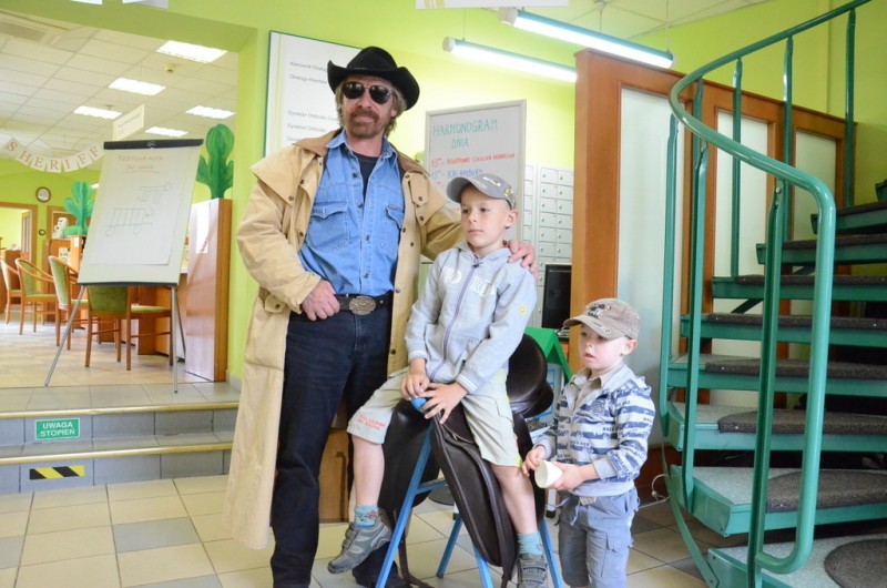 Chuck Norris w towarzystwie włocławian