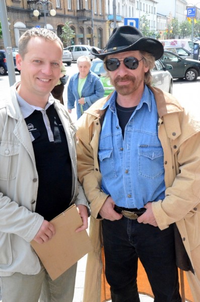 Chuck Norris w towarzystwie włocławian