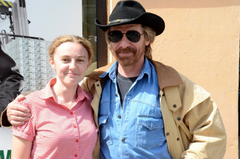 Chuck Norris w towarzystwie włocławian