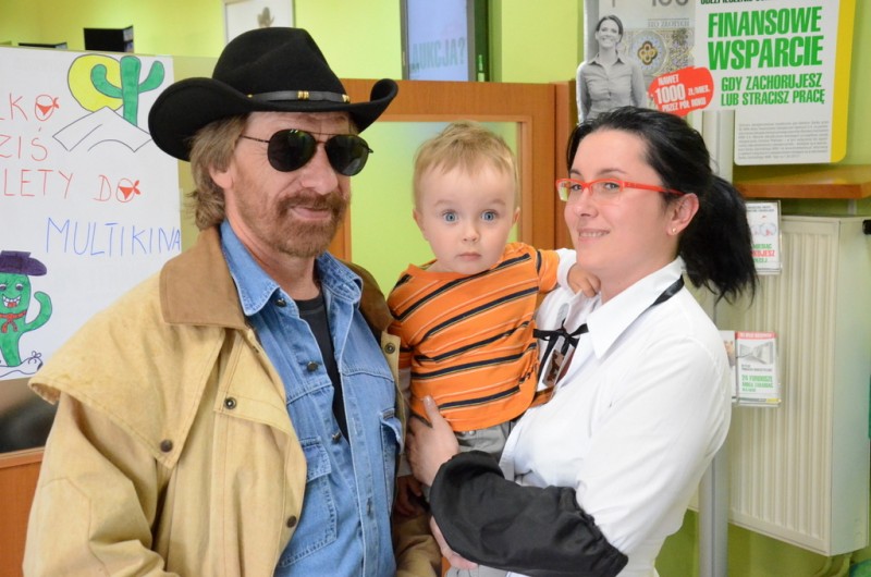 Chuck Norris w towarzystwie włocławian