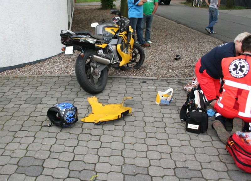Zginął młody motocyklista