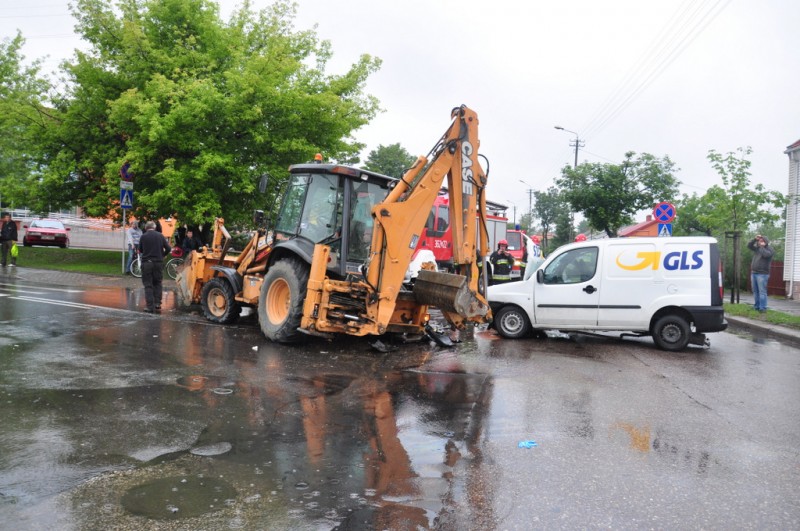 Groźny wypadek na Płockiej