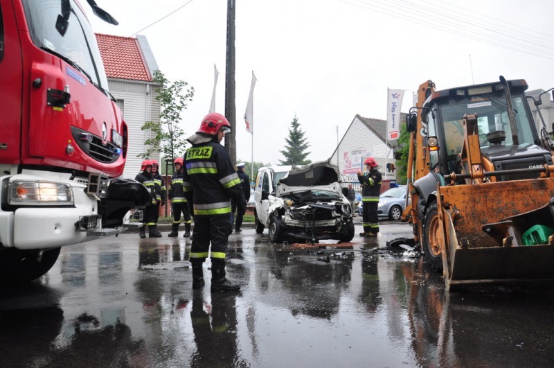 Groźny wypadek na Płockiej