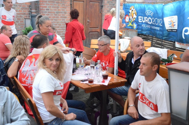 Mecz Polska - Czechy pub Klinika