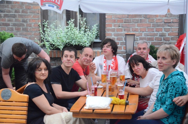 Mecz Polska - Czechy pub Klinika