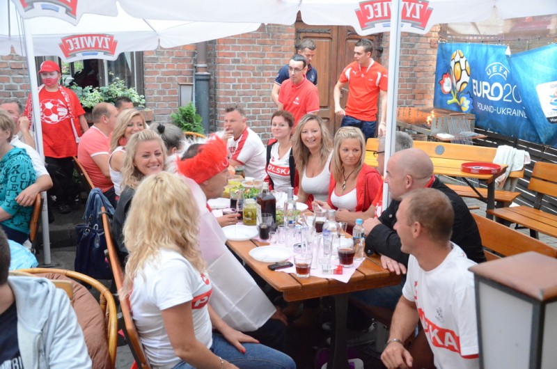 Mecz Polska - Czechy pub Klinika