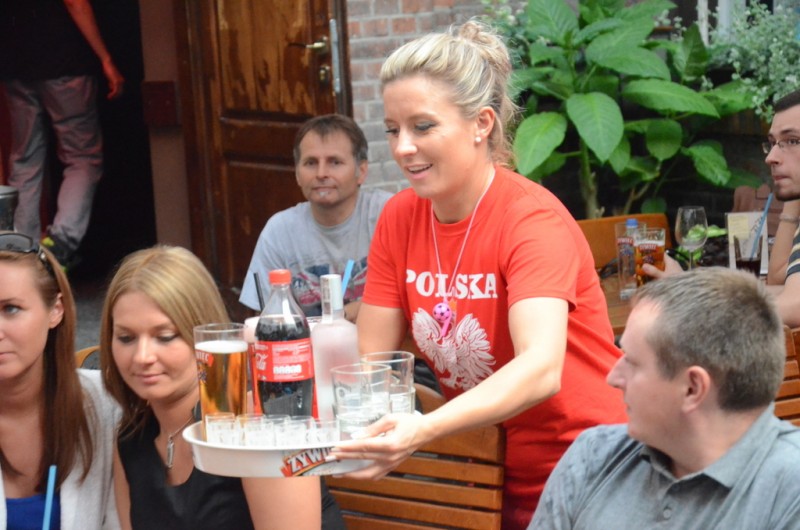 Mecz Polska - Czechy pub Klinika