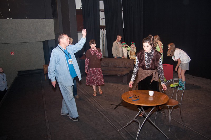 Próby do Wakacyjnego Festiwalu Teatrów Dziecięcych zza Granicy