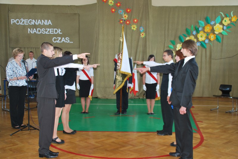 Gimnazjum nr 9 - zakończenie roku