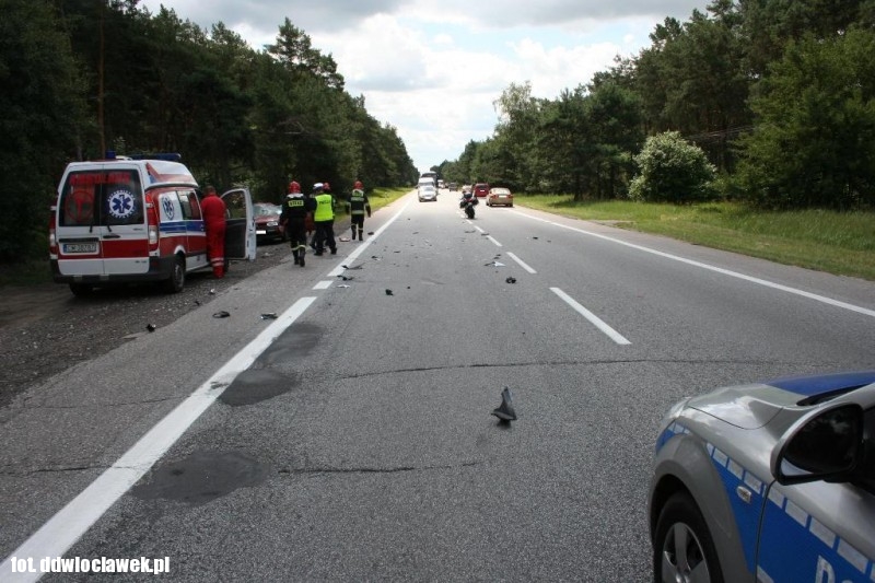 Motocyklista zginął na miejscu...